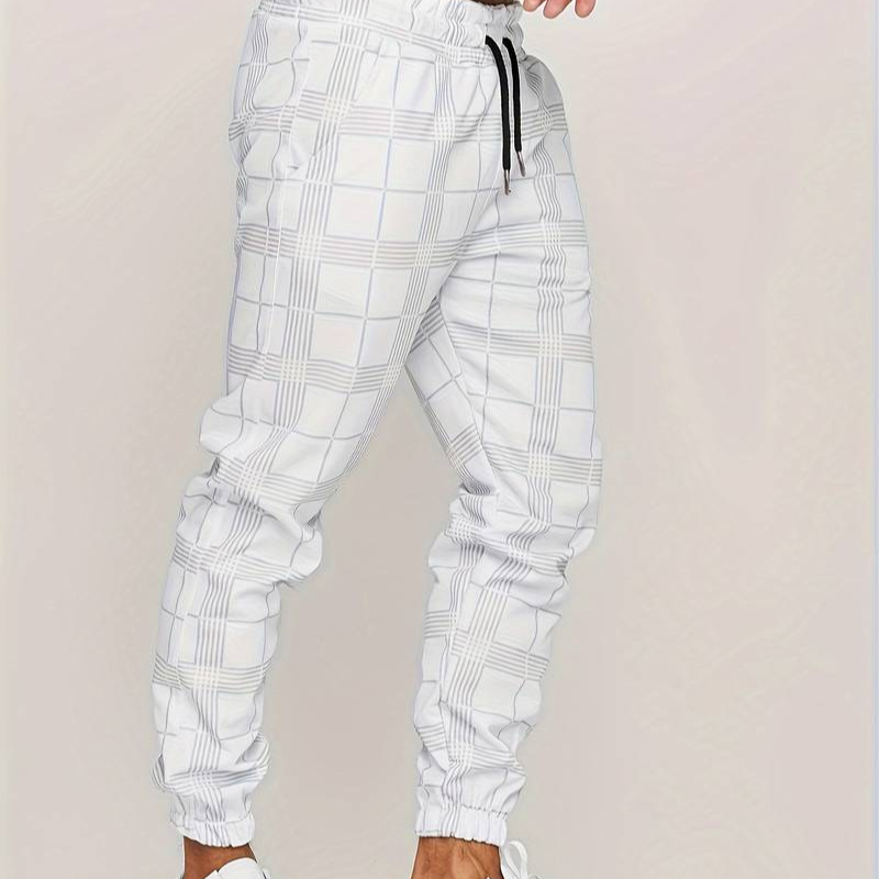 Bodo | Herren Karierte Jogginghosen | Frezeithose