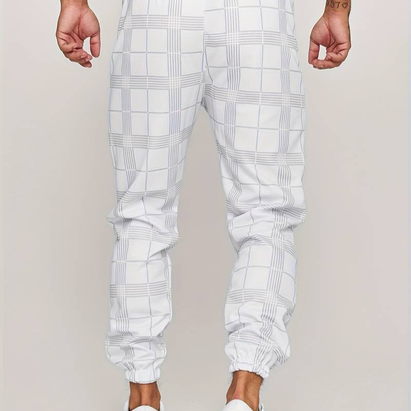 Bodo | Herren Karierte Jogginghosen | Frezeithose