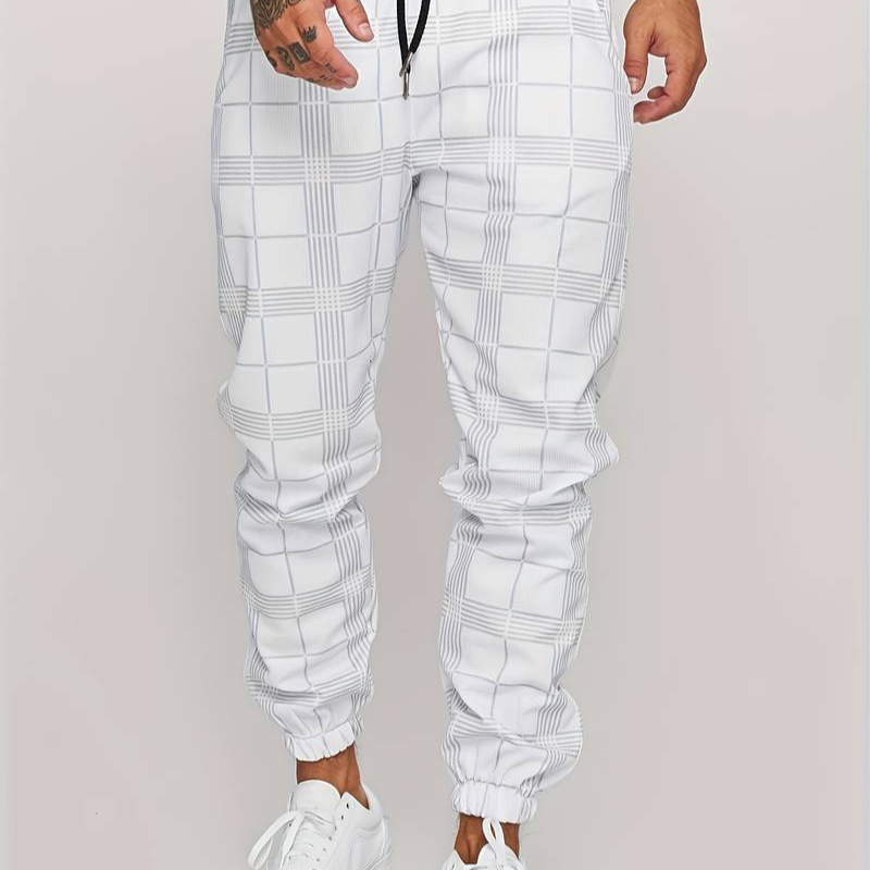 Bodo | Herren Karierte Jogginghosen | Frezeithose