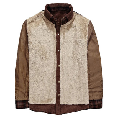 Falk | Herren Karierte Winterjacke | Mantel