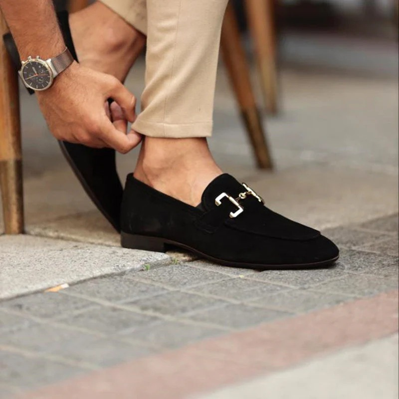 Herren klassische elegante Loafer | Anzug