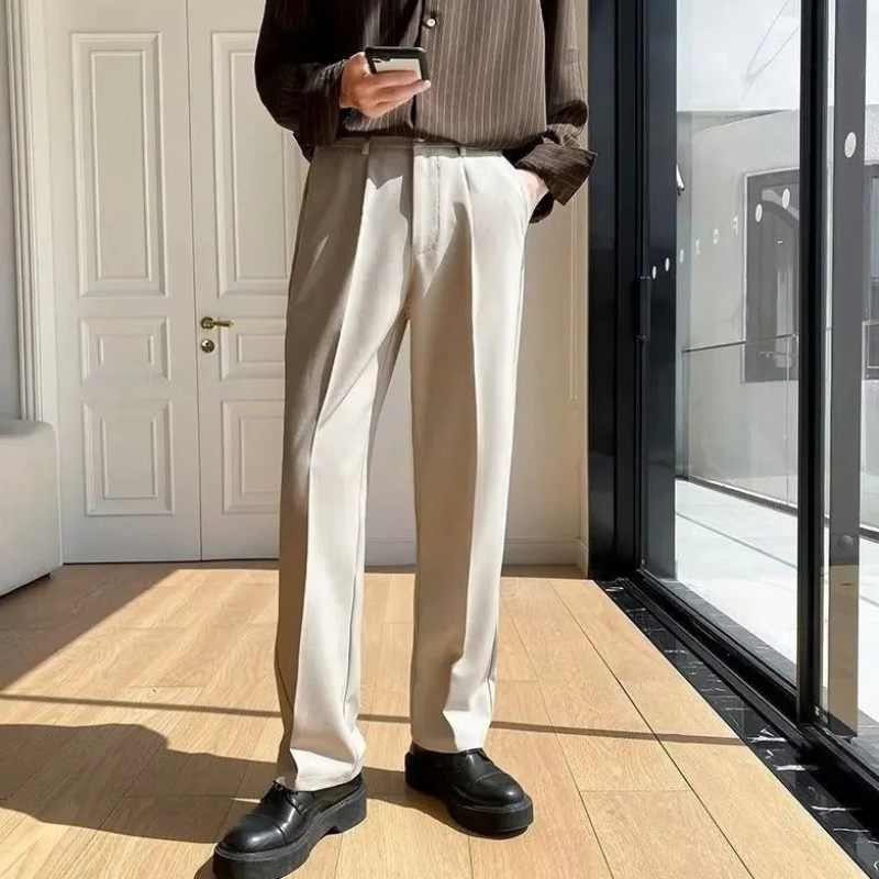 Herren klassische lässige Hose | Lang