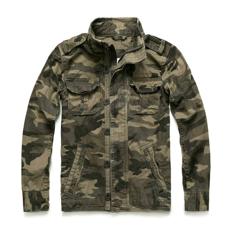 Herren klassische Militärjacke | Übergang