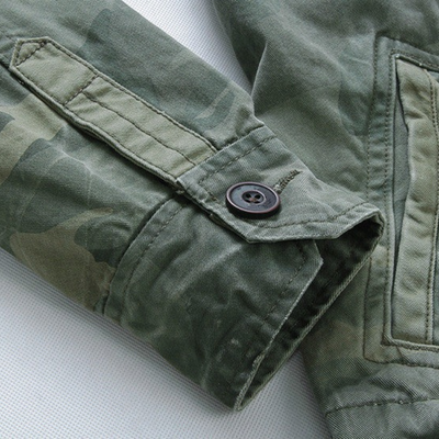 Herren klassische Militärjacke | Übergang