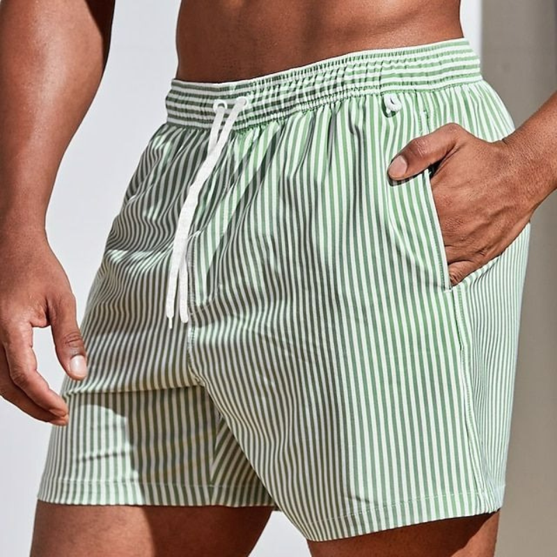 Herren klassische schnell trocknende Badeshorts | Kurze