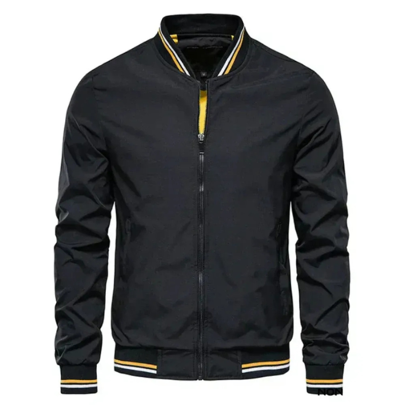 Herren klassische Sommer-Bomberjacke | Zipper