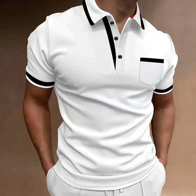 Herren klassisches elegantes Poloshirt | Kurzarm