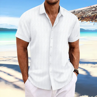 Nico | Herren Kurzarm Hemd | Sommer in Weiß