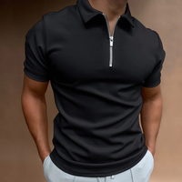 Gerald | Herren Kurzarm Poloshirt | Slim Fit in Schwarz