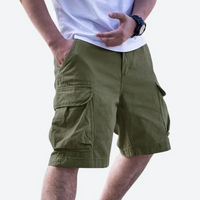Ewald | Herren Kurze Cargo Hose | Sommer in Grün