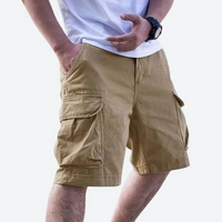 Ewald | Herren Kurze Cargo Hose | Sommer in Khaki