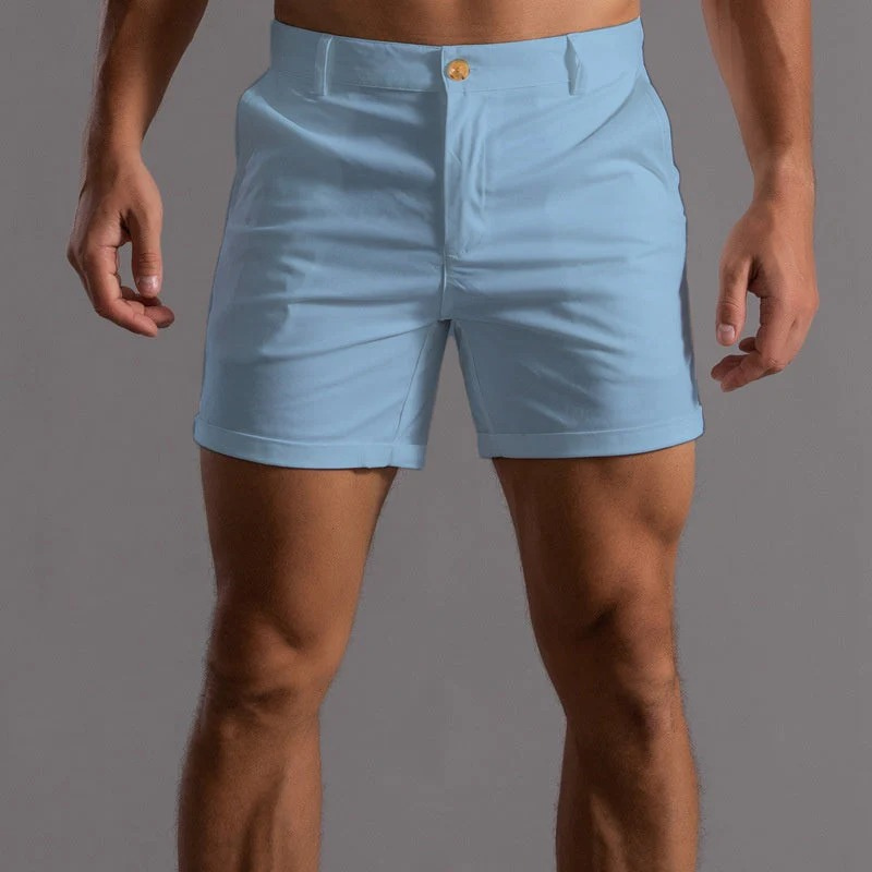 Herren lässige Shorts mit schmaler Passform | Kurze
