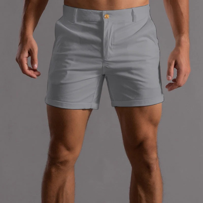 Herren lässige Shorts mit schmaler Passform | Kurze