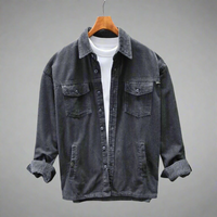 Lincoln | Herren Langarm Hemd | Grau in Grau
