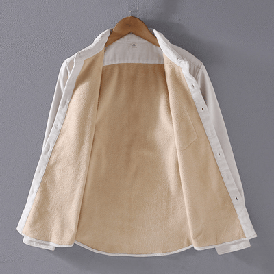 Logan | Herren Langarm Hemd | Weiß