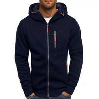 Mario | Herren Outdoor Weste | Mit Kapuze in Marineblau