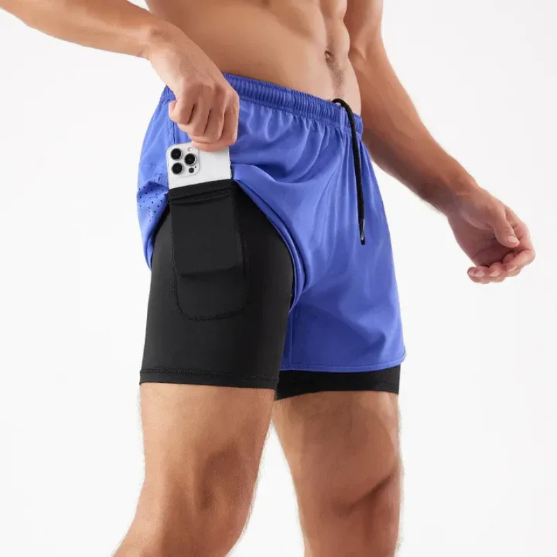 Herren-Laufshorts mit Handytasche | Sportlich
