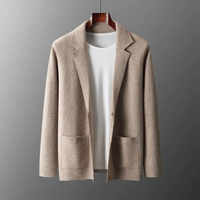 Chael | Weste Herren | Schwarz in Beige