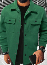 Ethan | Herren Leichte Jacke | Übergang in Grün