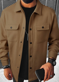 Ethan | Herren Leichte Jacke | Übergang in Khaki