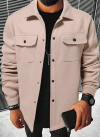 Ethan | Herren Leichte Jacke | Übergang in Beige