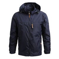 Franklin | Herren Leichte Regenjacke | Windbreaker in Blau