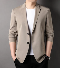 Wilfred | Herren Casual Sakko | Weste Anzug in Kaffee