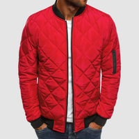 Claus | Herren Leichte Steppjacke | Daunenjacke Winter in Rot