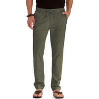 Frithjof | Herren Freizeithose | Beige in Dunkelgrün