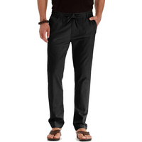 Frithjof | Herren Freizeithose | Beige in Schwarz