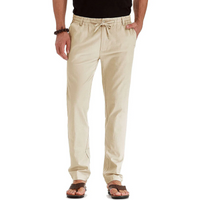Frithjof | Herren Freizeithose | Beige in Beige