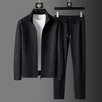 Dexter | Herren Loungewear Set | Komplette Outfit in Tiefschwarz