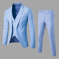 Ralf | Herren Hochzeit Anzug | Blau in Helblau