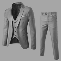 Ralf | Herren Hochzeit Anzug | Blau in Grau