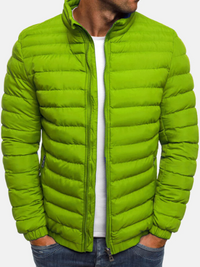 Zeno | Herren Leichte Steppjacke | Daunenjacke in Grün