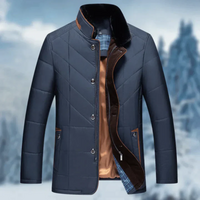 Georg | Herren Puffer Winterjacke | Steppjacke in Blau