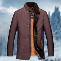 Georg | Herren Puffer Winterjacke | Steppjacke in Rot