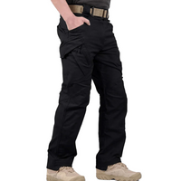 Marek | Herren Outdoor Hose | Cargo in Schwarz