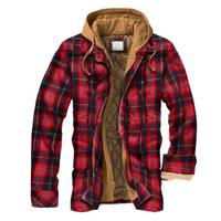 Siegfried | Herren Outdoor Winterjacke | Warme in Rot
