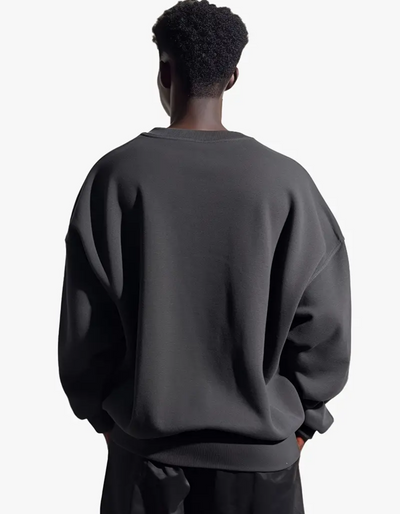 Johnny | Herren Oversize Pullover | Schwarz Sweater