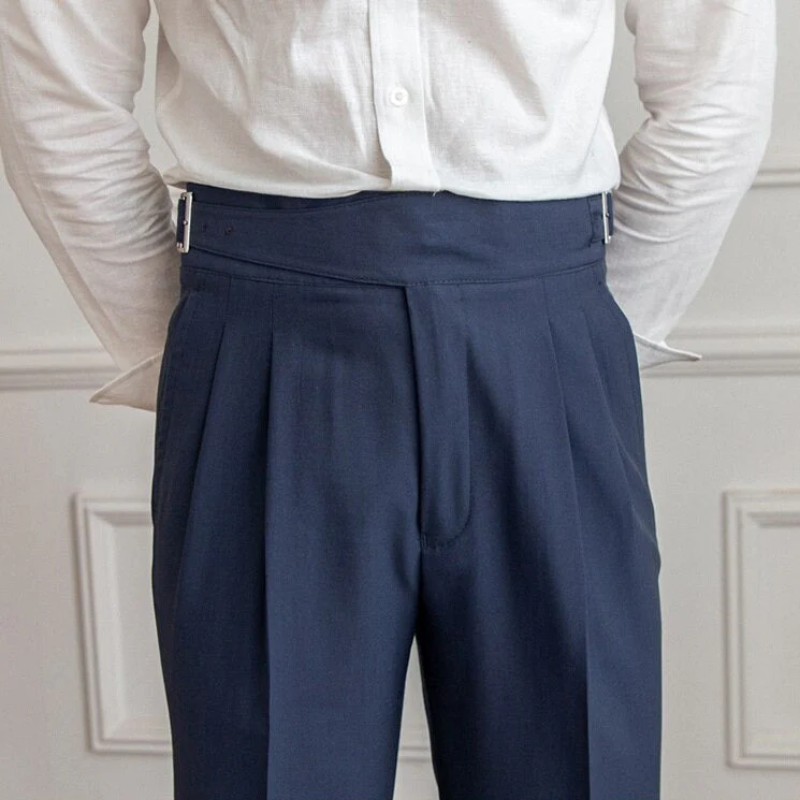 Jonas | Herren Plissee Hose | Chino