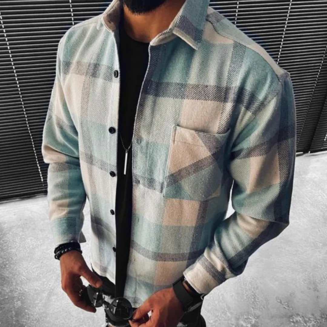 Luca | Herren Langarm Hemd | Kariert