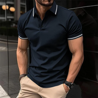 Markus | Herren Kurzarm Poloshirt | Sportlich in Marineblau