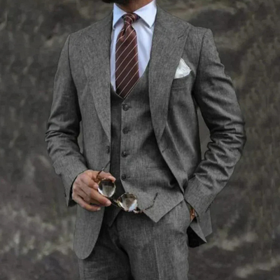 Herren Premium 3-teiliger Anzug | Hochzeits