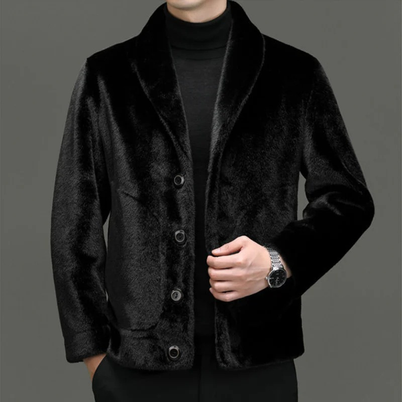 Herren-Premium-Warm-Softjacke | Winter