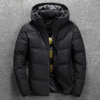 Felix | Herren Puffer Winterjacke | Steppjacke in Schwarz