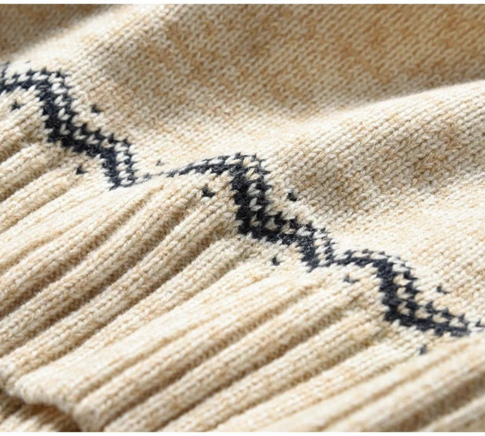 Gregory | Herren Pullover mit Reißverschluss | Sweater