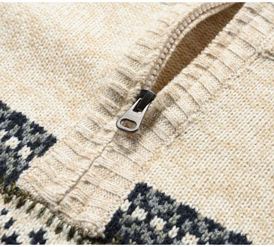 Gregory | Herren Pullover mit Reißverschluss | Sweater