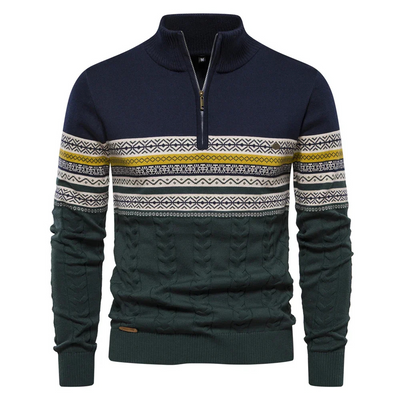 Gremmy | Herren Pullover mit Reißverschluss | Knit Sweater
