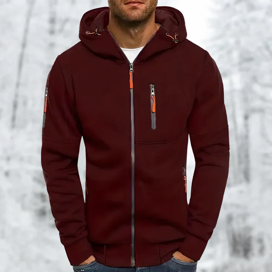 Matthew | Herren Schwarz Hoodie | Kapuzenpullover